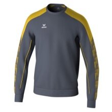 Erima Pulower Evo Star Sweatshirt (wysoki komfort noszenia) szary/żółty dziecięcy