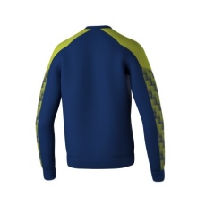 Erima Pullover Evo Star Sweatshirt (wysoki komfort noszenia) granatowy/limonkowy męski