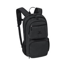 Erima Plecak rekreacyjny Travel Line z kieszenią na laptopa - 55x30x15cm - czarny 25 litrów