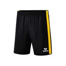 Erima Spodenki Sportowe Short Retro Star bez wewnętrznego majtka czarny/żółty chłopcy