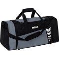 Torba sportowa Erima Six Wings (Rozmiar M - 49,5 litra) szara/czarna 61x29x28cm