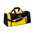 Torba sportowa Erima Six Wings (rozmiar S, 28 litrów, 49x23x25cm) żółto/czarna