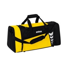 Torba sportowa Erima Six Wings (rozmiar L - 76 litrów) żółto/czarna 70x32x34cm