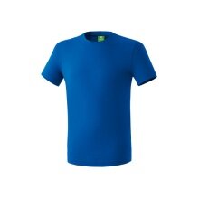 Erima T-shirt sportowe Basic Teamsport (100% bawełna) niebieski krótkie rękawy