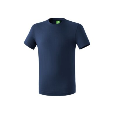 Erima T-shirt sportowe Basic Teamsport (100% bawełna) granatowy chłopcy