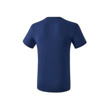 Erima T-shirt sportowe Basic Teamsport (100% bawełna) granatowy chłopcy