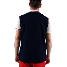 Fila Kamizelka tenisowa Paul V-klejony navy/czerwony męski