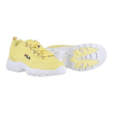 Fila Sneaker Strada Low limonkowy Damski