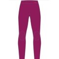 Falke Spodnie termiczne Tight Wool-Tech (najlepsza wełna merino) bielizna długa fioletowa damska