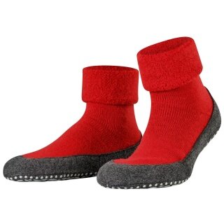 Falke Kapcie Cosyshoe (miękka wełna merino) czerwony Damskie/Męskie