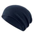 Falke Czapka dzianinowa (Beanie) Unisex - Kaszmir, bez wywinięcia - niebieskoszary - 1 sztuka