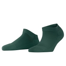 Falke Skarpetki dzienne ClimaWool Sneaker (regulujące wilgoć, wełna merino) leśna zieleń Damskie - 1 Para