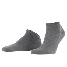 Falke Skarpetki dzienne ClimaWool Sneaker (regulujące wilgotność, wełna merino) szare męskie - 1 para