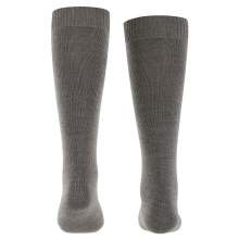 Falke Skarpetki dzienne Comfort Wool (ocieplająca wełna merino) ciemnoszare dzieci - 1 para