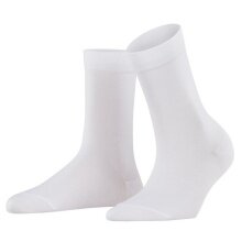 Falke Skarpetki dzienne Cotton Touch New (zrównoważona bawełna) białe damskie - 1 para