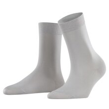 Falke Skarpetki dzienne Cotton Touch New (zrównoważona bawełna) srebrnoszare Damskie - 1 para