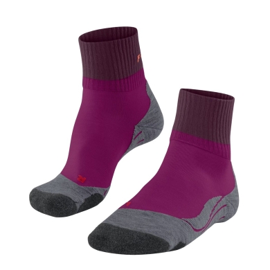 Falke Skarpetki trekkingowe TK2 Explore Short (do lekkiego terenu) orchidpink Damskie - 1 para