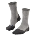 Falke Skarpetki trekkingowe TK2 Explore Wool Silk jasnoszare damskie - 1 para