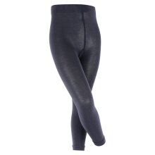 Falke Bielizna funkcjonalna Spodnie termiczne Active Warm (Legginsy, ocieplająca wełna merino) granatowy Dzieci