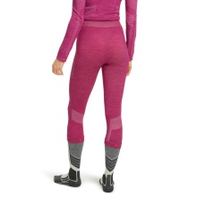 Falke Spodnie termiczne 3/4 Tight Wool-Tech (wełna merino, ciepłe i izolujące) Bielizna orchidpink Damska