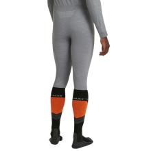 Falke Spodnie termiczne Tight Wool-Tech (doskonałe zarządzanie wilgocią) długie bielizna szara męska