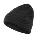 Falke Czapka zimowa (beanie) - ciepła, prążkowana - czarna - 1 sztuka