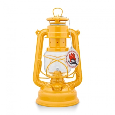 Lampa sztormowa Feuerhand 276 sygnalna żółta - 1 sztuka (pusta)