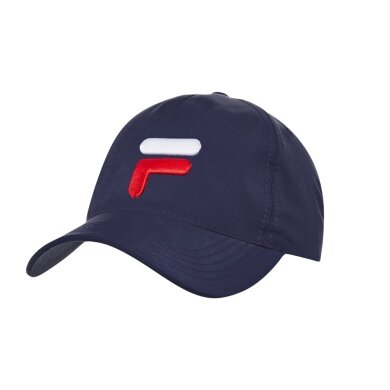 Czapka Fila Basecap Max (100% poliester) w kolorze peacoatblue - 1 sztuka