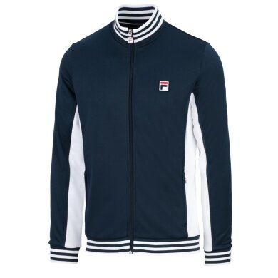 Fila Kurtka sportowa Olaf Classic Retrolook granatowa/biała męska