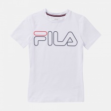 Fila T-shirt Ricki Logo (Bawełna) biały męski