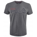 Fila T-shirt Ricki Logo (Bawełna) szary mężczyźni