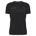 Fila T-shirt Ricki Logo (Bawełna) czarny mężczyźni