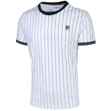 Fila T-shirt tenisowy Stripes biały męski