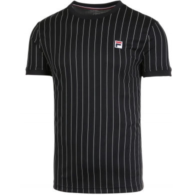 Fila T-shirt tenisowy Stripes czarny męski