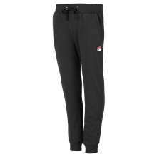 Fila Spodnie dresowe (Sweatpant) Larry długie czarne dziecięce