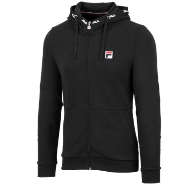 Fila Kurtka sportowa Benny (Bluza z kapturem) Full Zip - czarna Męska