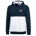 Fila Bluza z kapturem (Hoodie) Misha Stripes granatowo-biała Męska