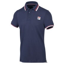 Fila Polo tenisowe Albert peacoat niebieskie dla mężczyzn