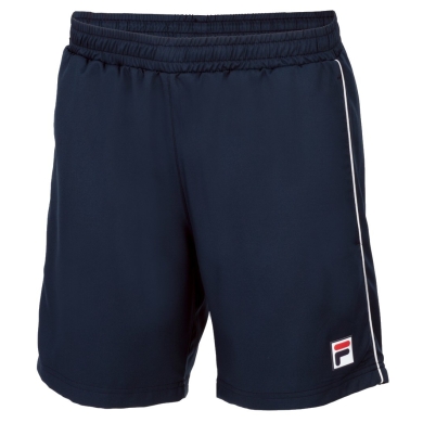 Fila Spodenki tenisowe Short Leon (optymalna swoboda ruchów) krótkie granatowe męskie