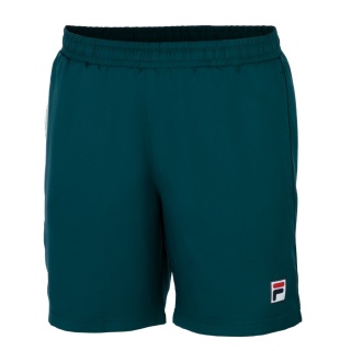 Fila Spodenki tenisowe Short Leon (optymalna swoboda ruchów) krótkie tealblue męskie