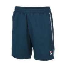 Fila Spodenki tenisowe Short Riley (100% poliester, oddychający) krótkie ciemnoniebieskie męskie