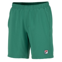 Fila Spodenki tenisowe Short Santana (4-kierunkowy stretch, oddychające) krótkie zielone męskie