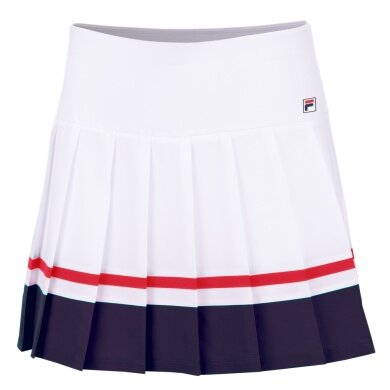 Fila Spódnica tenisowa Sabine (Faltenrock) biała/granatowa Dziewczęta/Girls