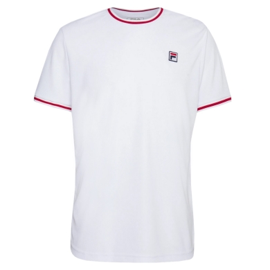 Fila T-shirt Marlon (100% poliester) biały męski