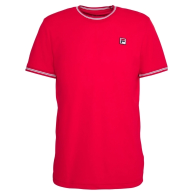 Fila T-shirt Marlon (100% poliester) czerwony męski