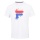 Fila T-shirt Nevio (Bawełna) biały/czerwony męski