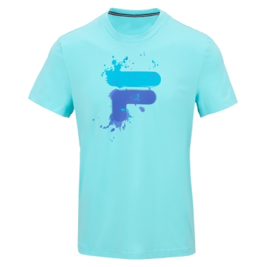 Fila T-shirt Nevio (Bawełna) jasnoniebieski męski