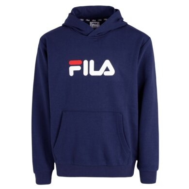 Fila Bluza z kapturem Sande Classic Logo Hoody (Bawełna) granatowa Dzieci