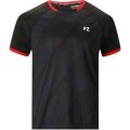 Forza Sportowa Koszulka Cornwall Tee (100% Poliester) czarna/czerwona Mężczyźni