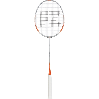 Forza Rakieta Badmintonowa Pure Light 7 (wyważona, średnia, 75g) srebrno/pomarańczowa - naciągnięta -